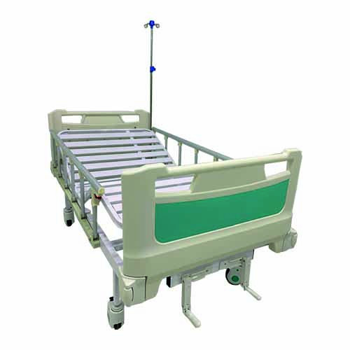 LIT D’HÔPITAL À TROIS POSITIONS EN ABS AVEC ANTICHOC – LH39